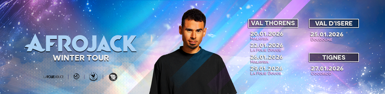 AFROJACK WINTER TOUR